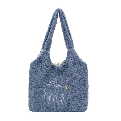 Lamb Bags Winter Shoulder Bag For Women Shopping Hnadbags - The Number 1 Things