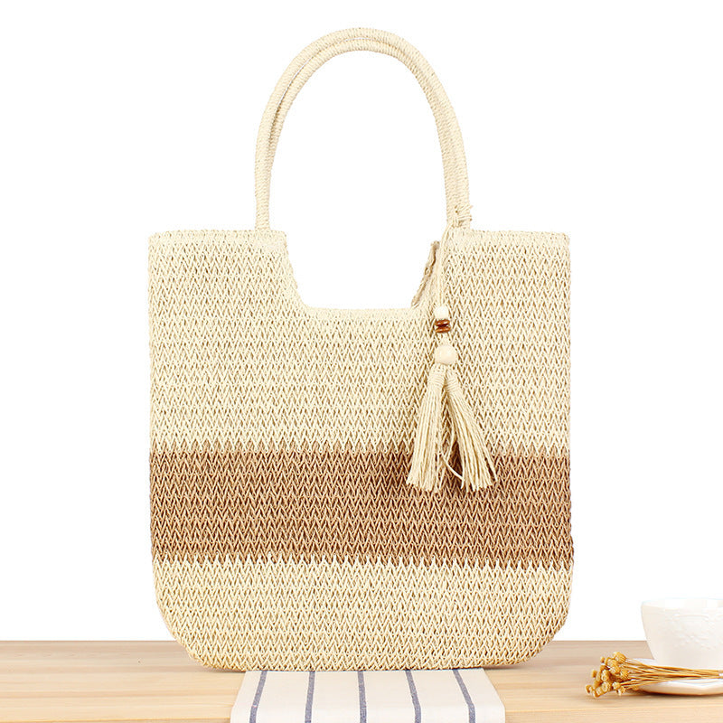 Woven Bag Women's Beach Travel Large Capacity Handbag - The Number 1 Things