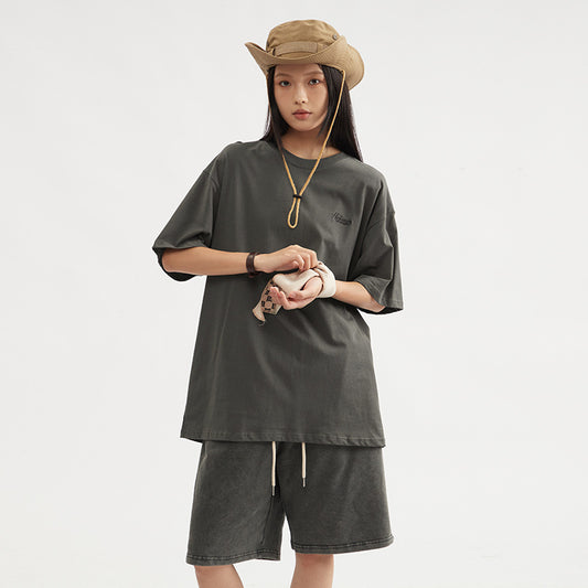 Men's American Minimalist Basic High Street Short Sleeve - The Number 1 Things