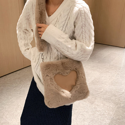 Love Handbags Winter Plush Shoulder Bags For Women - The Number 1 Things