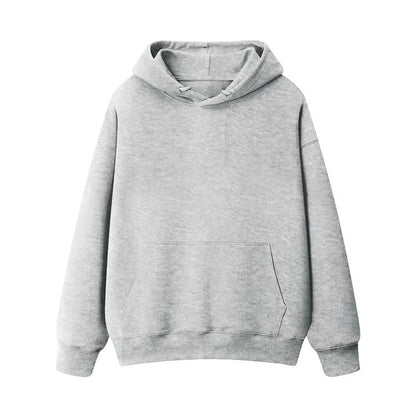 Combed Cotton Terry Hooded Sweater Solid Color Casual Men And Women Couple Style - The Number 1 Things