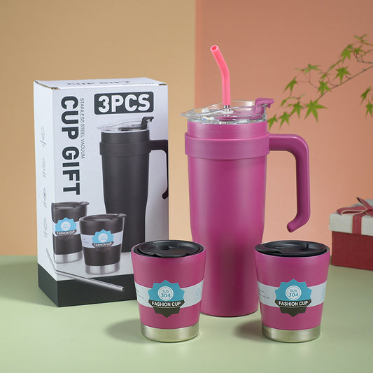 Portable Cup Double Layer With Straw - The Number 1 Things