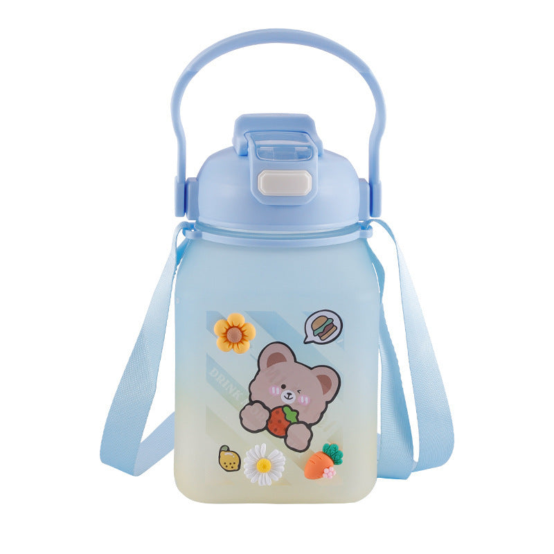 Summer Plastic Cup Frosted Creative Portable Male And Female - The Number 1 Things