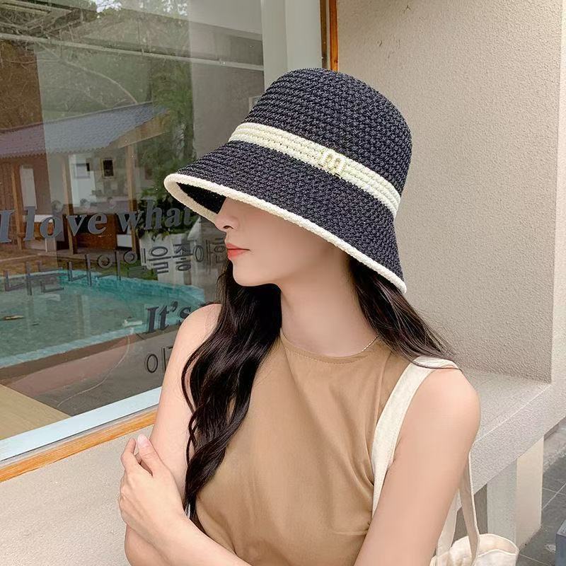 Mesh Breathable Classic Style Sun Hat All-matching Sun-proof Bucket Hat Show Face