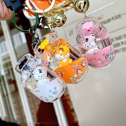 Tiger Keychain Soft Cute Refueling Tank - The Number 1 Things