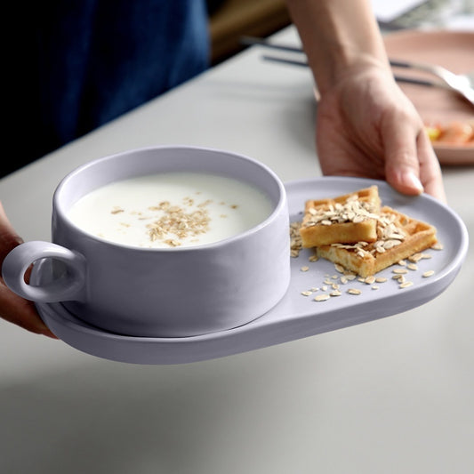 Morandi Ceramic Tableware Combination Breakfast Cup