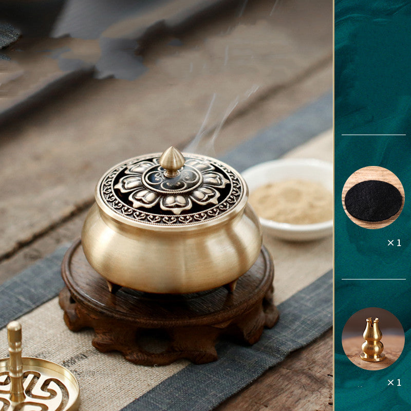 Home Indoor Hollow Lotus Cover Incense Burner - The Number 1 Things