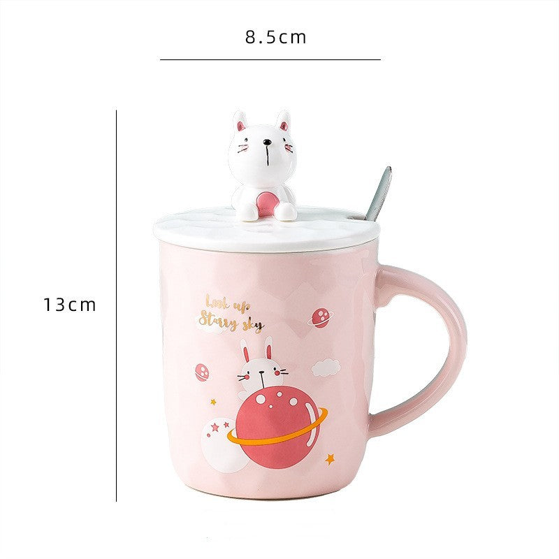 Animal Cartoon Creative Stereoscopic Mugs - The Number 1 Things