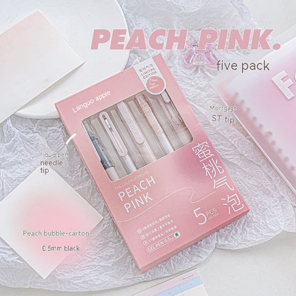 Cream Color Gel Pen Set