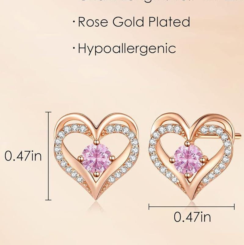 Heart Shaped Earrings - The Number 1 Things
