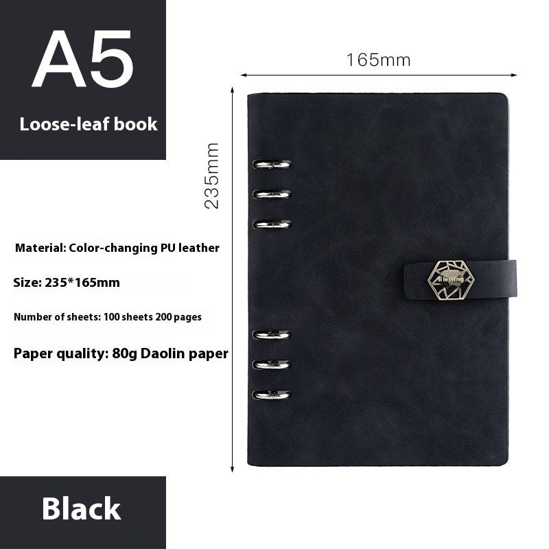 A5 Notebook Loose-leaf Removable Notepad Business Office Meeting - The Number 1 Things