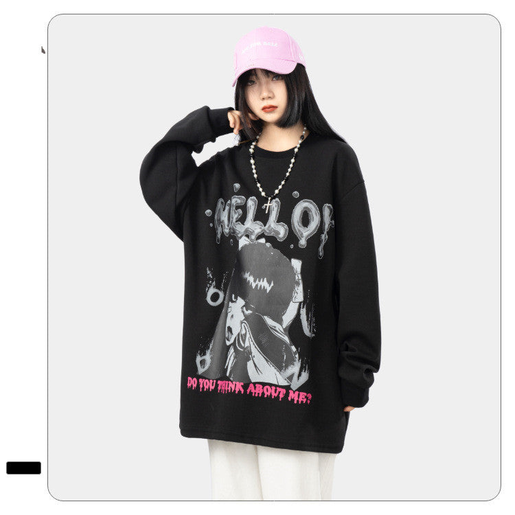 Digital Printed Original Street Dark Sweatshirt - The Number 1 Things
