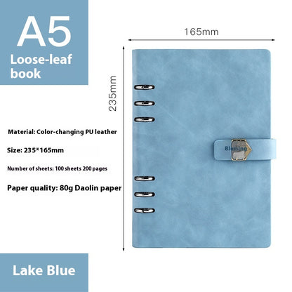 A5 Notebook Loose-leaf Removable Notepad Business Office Meeting - The Number 1 Things