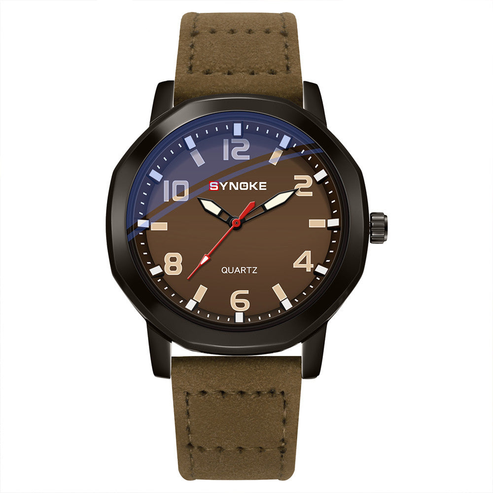 New Product Retro Sports Belt Alloy Digital Men's Quartz Watch - The Number 1 Things