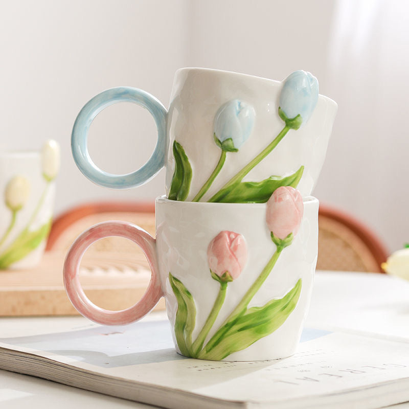 Home Lovely Tulip Large Capacity Cup - The Number 1 Things