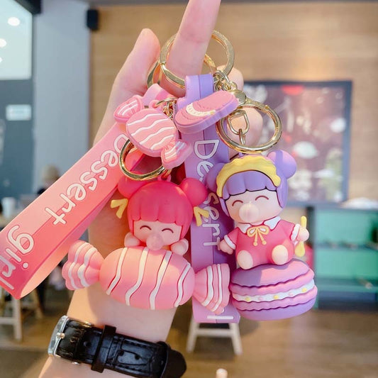 New Cute Bubble Girl Key Chain - The Number 1 Things