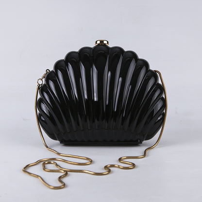 Acrylic Dinner Candy-colored Shell Hand-held Party Hard Box Bag - The Number 1 Things