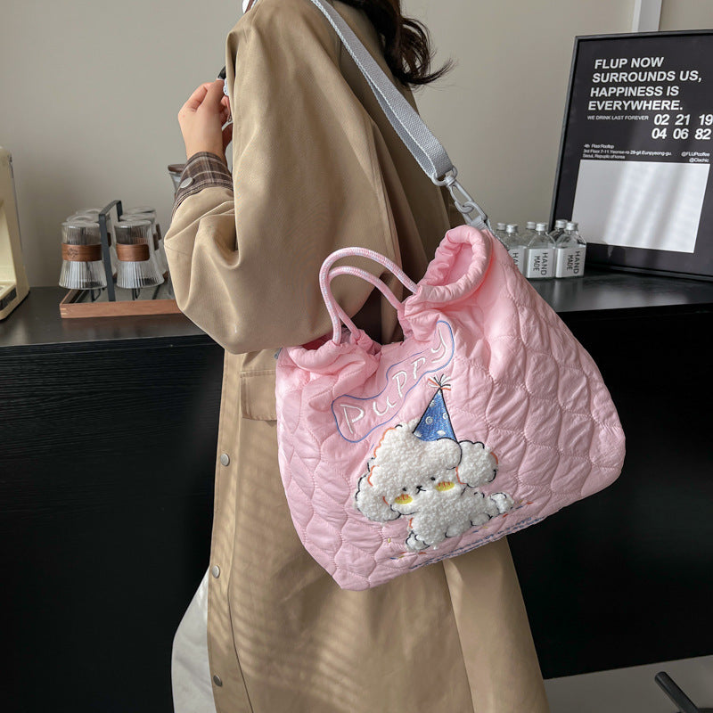 Cute Cartoon Embroidery Bag