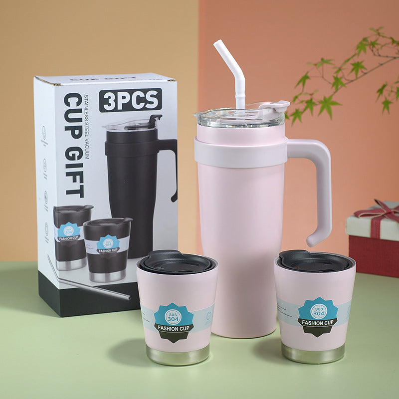 Portable Cup Double Layer With Straw - The Number 1 Things