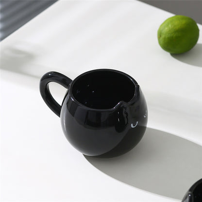 Small Black Cat Cute Shape Office Cup Creative Cup - The Number 1 Things