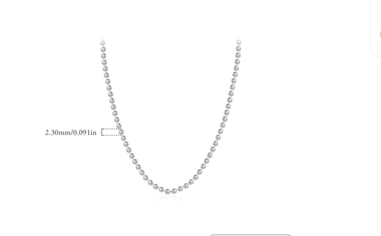 S925 Sterling Silver Minority Simple Choker Choker Women - The Number 1 Things