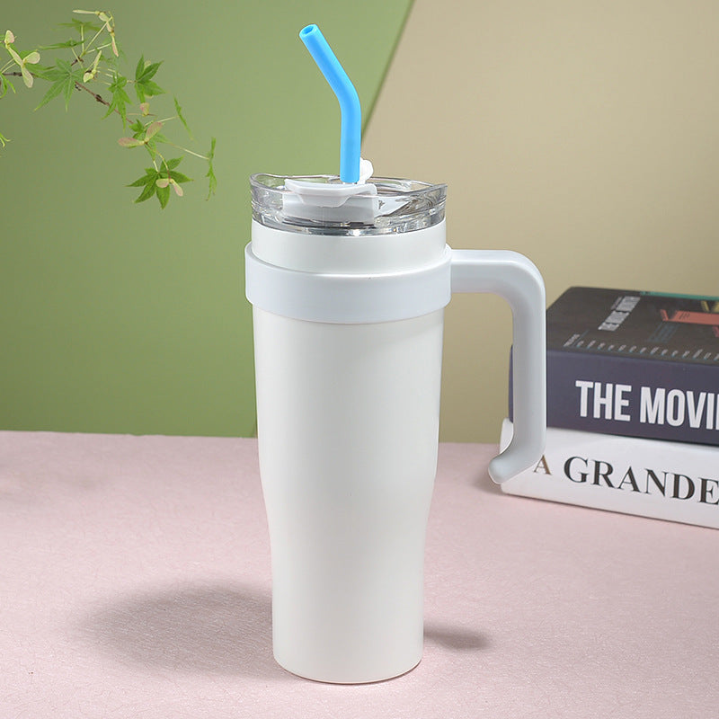 Portable Cup Double Layer With Straw - The Number 1 Things