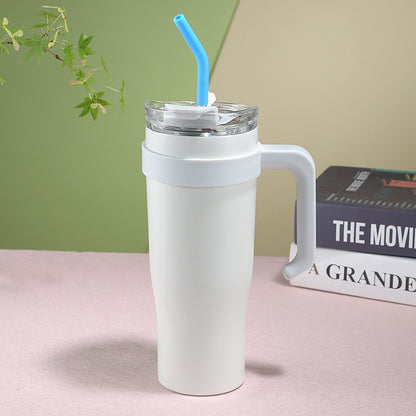 Portable Cup Double Layer With Straw - The Number 1 Things