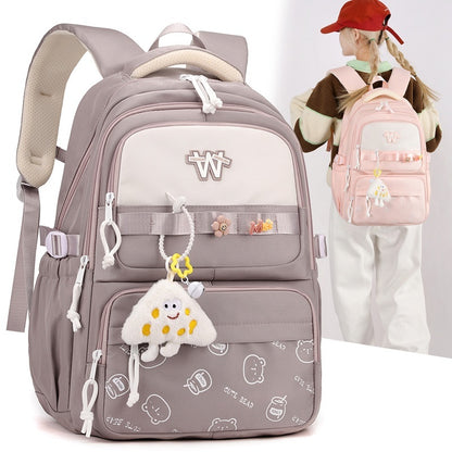 Cartoon Printing Large Capacity Backpack All-matching - The Number 1 Things