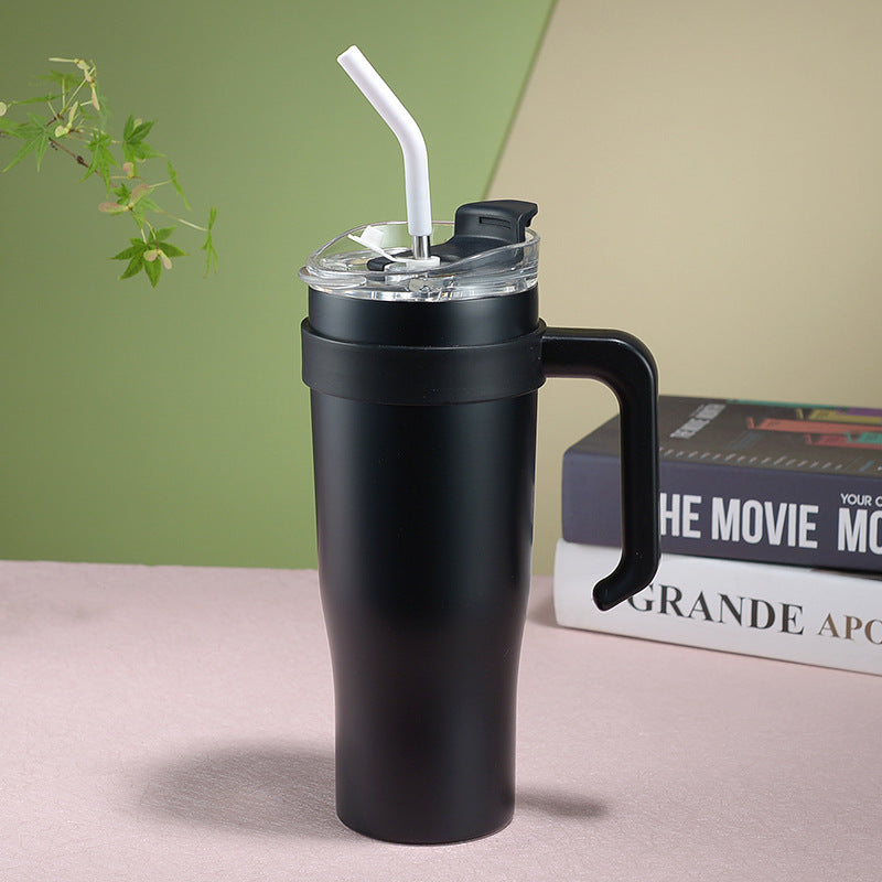 Portable Cup Double Layer With Straw - The Number 1 Things