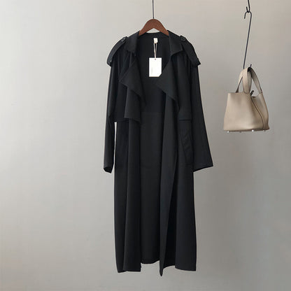 Elegant Long Trench Coat Women's Retro British Style - The Number 1 Things