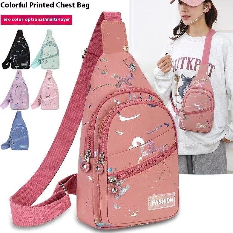 Women's One-shoulder Crossbody Backpack Oxford Cloth Chest Bag - The Number 1 Things
