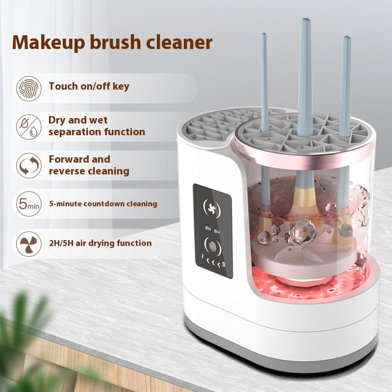 Electric Makeup Brush Cleaner Rechargeable Makeup Brushes Cleaning Tool Automatic Makeup Brush Cleaning Stand Device - The Number 1 Things