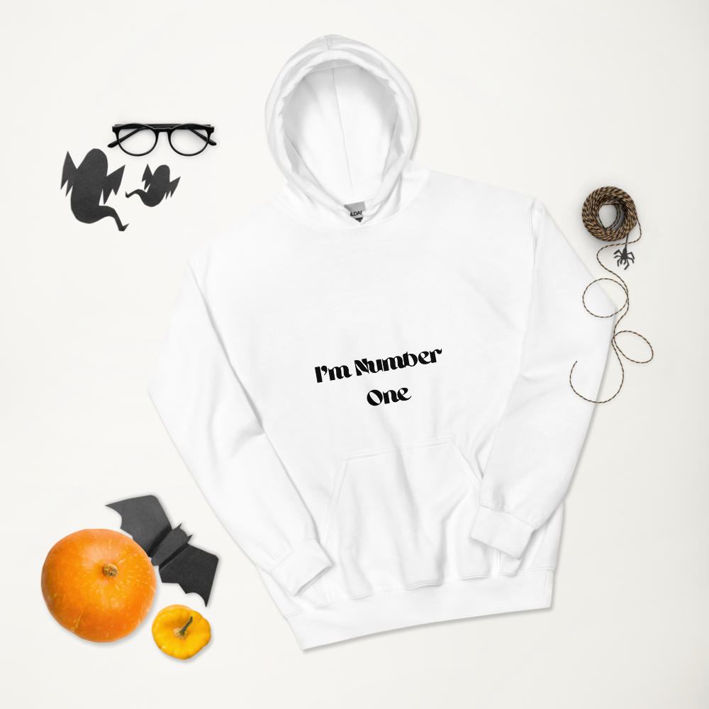 White Unisex Hoodie