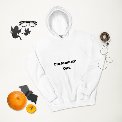 White Unisex Hoodie - The Number 1 Things