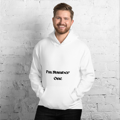 White Unisex Hoodie - The Number 1 Things