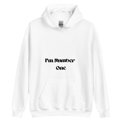 White Unisex Hoodie - The Number 1 Things