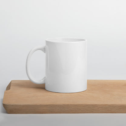 White Glossy Mug - The Number 1 Things