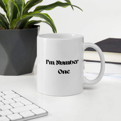 White Glossy Mug - The Number 1 Things